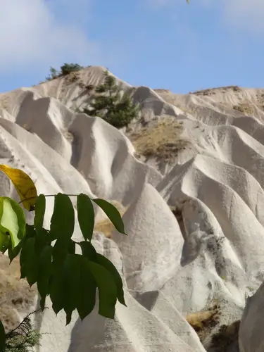 Formes hallucinantes dans la rose valley durant notre séjour escalade grande voie en Turquie