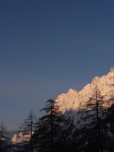 A défaut d'avoir une belle rando, nous profiterons des belles couleurs du levé du jour