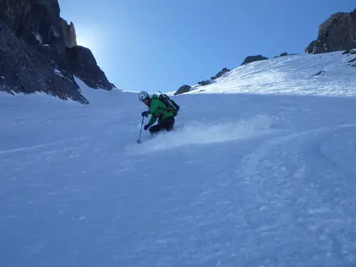 Ya bon ski ! pendant le séjour Alpinisme à Ceillac