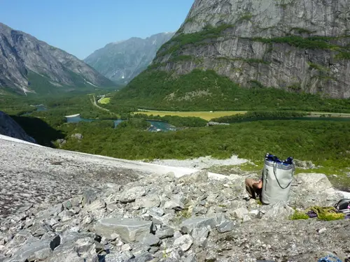 escalade en Norvège