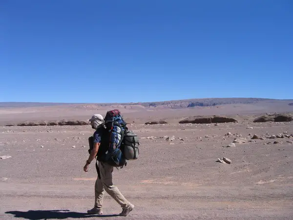La cordillere del sal lors de la traversée dans le désert d'atacama au Chili