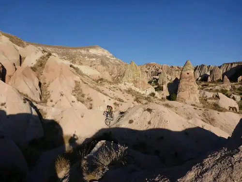 descente VTT en Cappadoce