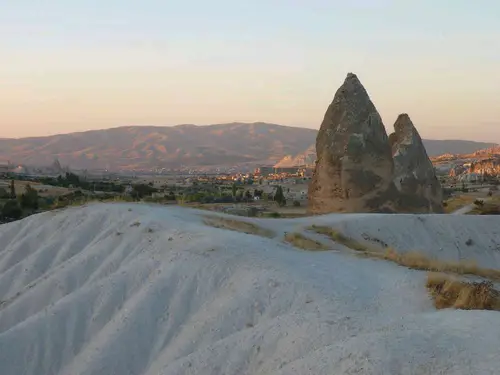 paysage durant un circuit VTT en Cappadoce