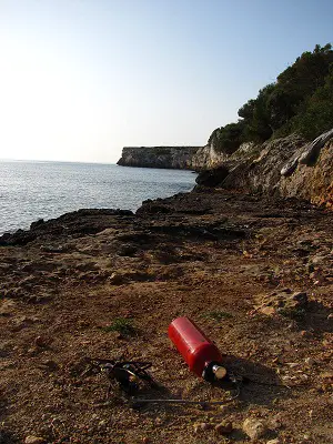 Test du Réchaud Gravity II MF de PRIMUS à Majorque (CP: Vincent ARMELLIN)