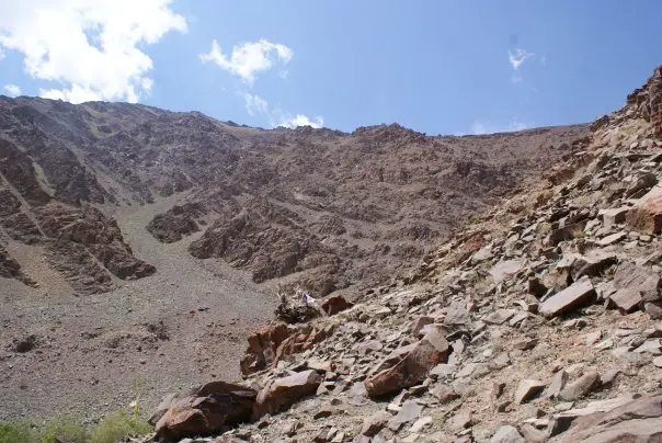  lors de l'ascension du Stok Kangri Inde Himalaya