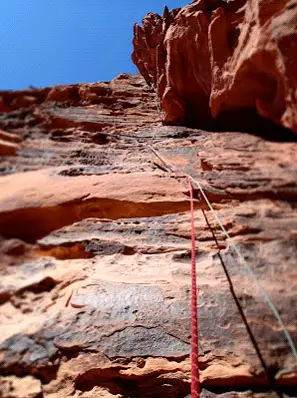 escalade en Jordanie