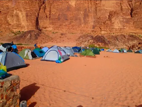 escalade en Jordanie