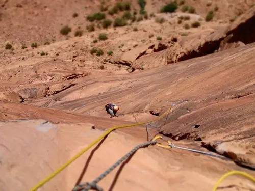 escalade en Jordanie