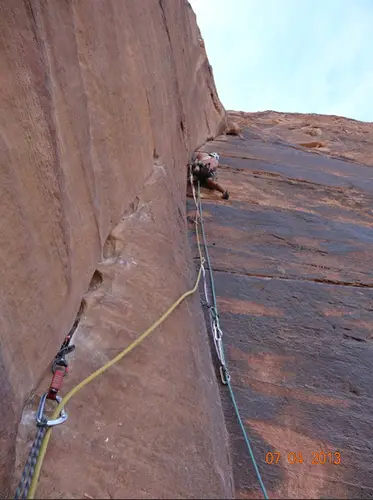 escalade en Jordanie