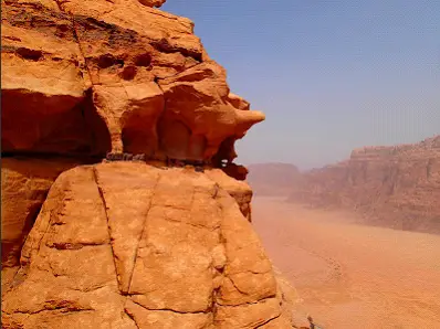 escalade en Jordanie